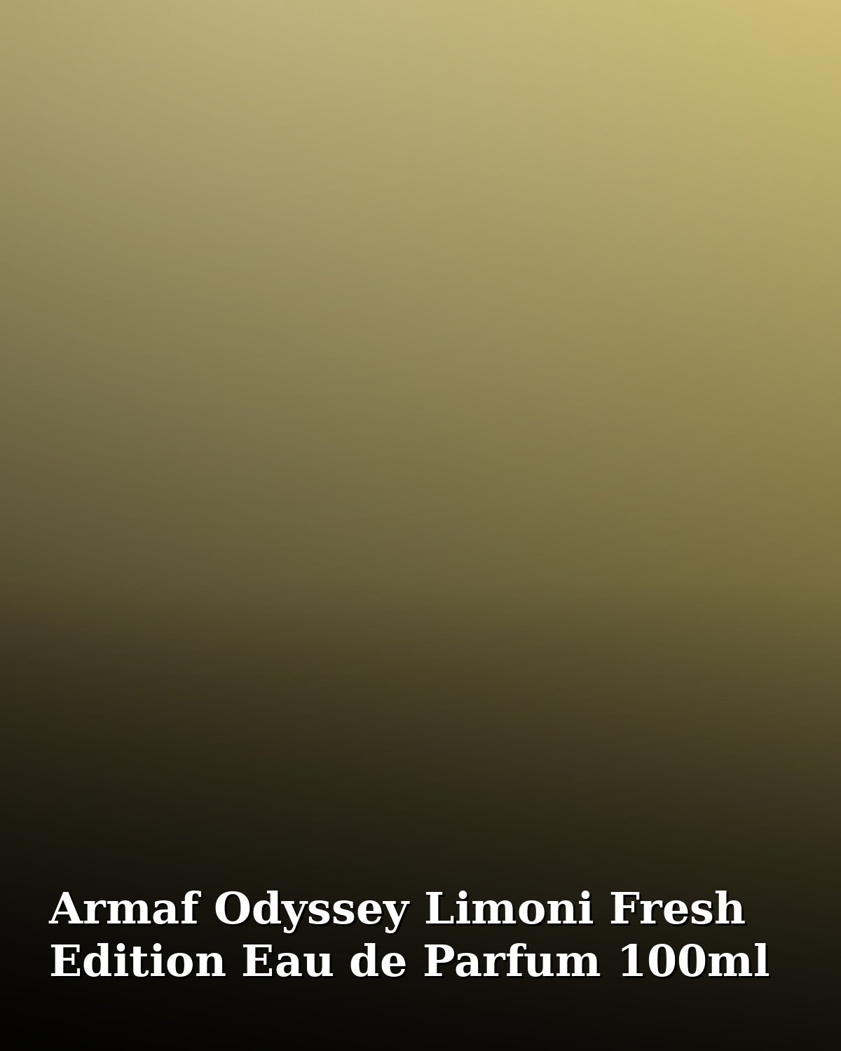 Armaf Odyssey Limoni Fresh Edition Eau de Parfum 100ml