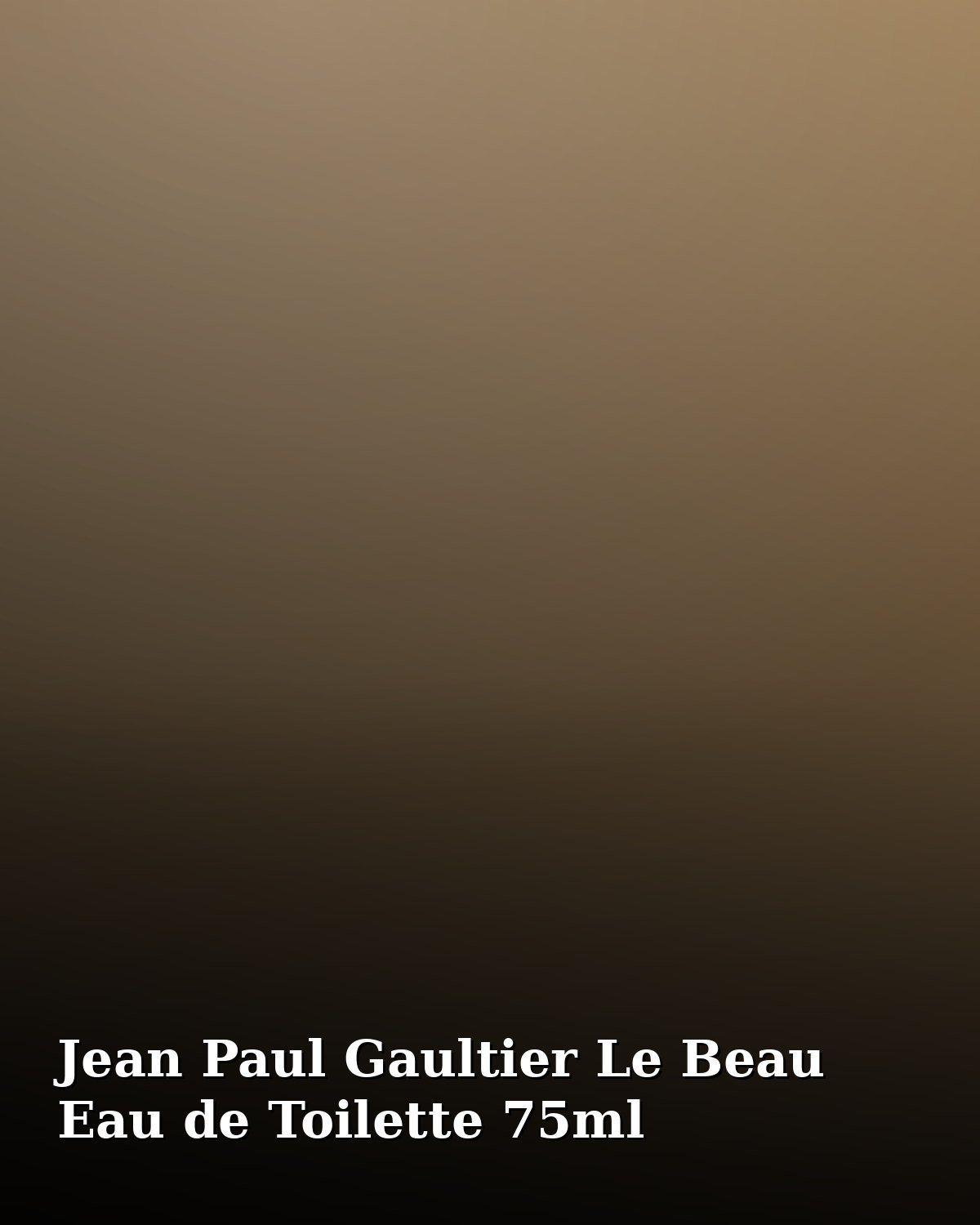Jean Paul Gaultier Le Beau Eau de Toilette 75ml